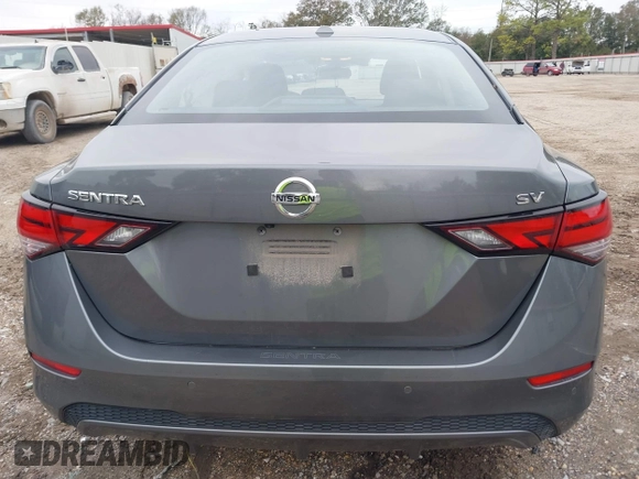 2022 Nissan Sentra SV with VIN 3N1AB8CV0NY236524, listed as a IAAI auction lot 41281225 with 29,728 mi miles. Bid and sale history available at carsss.com. Image 17.