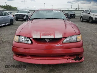 1995 Ford Mustang GT with VIN 1FALP42T2SF256900, listed as a Copart auction lot 58354735 with 156,099 mi miles and Salvage title. Bid and sale history available at DreamBid. Image 5.