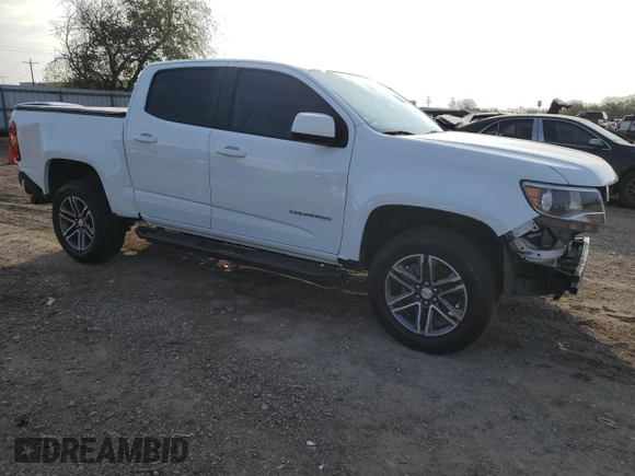 2021 Chevrolet Colorado 2WD Work Truck z VIN 1GCGSBEN9M1190602, wystawiony jako Copart lot #43215595 z przebiegiem 58 228 mil mil oraz Szkoda całkowita • Salvage title. Historia ofert i sprzedaży dostępna na DreamBid. Obrazek 4.