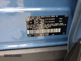2023 Toyota RAV4 Hybrid XSE with VIN 2T3E6RFV6PW039337, listed as a Copart auction lot 58767635 with 19,126 mi miles and Salvage title. Bid and sale history available at DreamBid. Image 14.