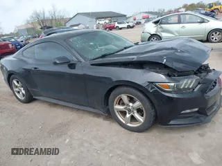 2015 Ford Mustang V6 with VIN 1FA6P8AM6F5305588, listed as a IAAI auction lot 42106438 with 100,864 mi miles and . Bid and sale history available at carsss.com. Image 13.