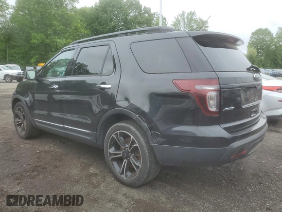 2014 Ford Explorer Sport with VIN 1FM5K8GT4EGB14219, listed as a Copart auction lot 57281735 with 149,472 mi miles and Clean title. Bid and sale history available at DreamBid. Image 2.