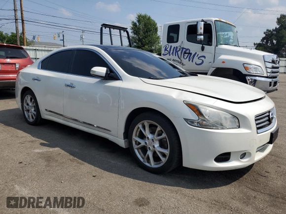 2013 Nissan Maxima SV with VIN 1N4AA5AP8DC820377, listed as a Copart auction lot 59499055 with 150,314 mi miles and Clean title. Bid and sale history available at DreamBid. Image 4.