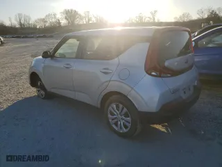 2020 Kia Soul LX with VIN KNDJ23AU8L7106645, listed as a Copart auction lot 48455195 with 56,237 mi miles and Salvage Title. Bid and sale history available at carsss.com. Image 2.