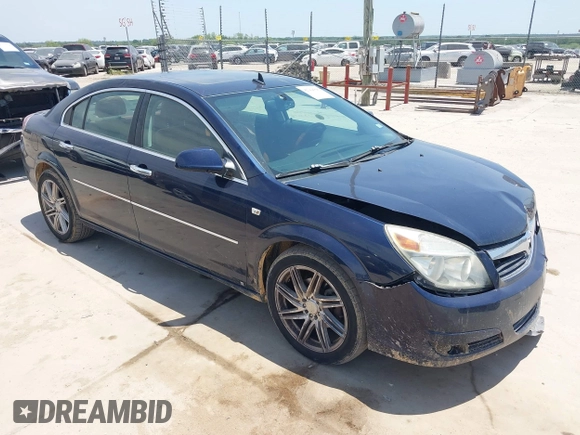 2008 Saturn Aura XR z VIN 1G8ZV57788F142298, wystawiony jako IAAI lot #42264393 z przebiegiem 134 989 mil mil oraz . Historia ofert i sprzedaży dostępna na DreamBid. Obrazek 1.