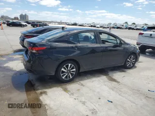2021 Nissan Versa SV with VIN 3N1CN8EV5ML835444, listed as a Copart auction lot 52439955 with 104,773 mi miles and Salvage Title. Bid and sale history available at DreamBid. Image 3.