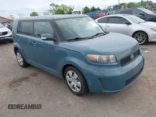 2008 Scion xB with VIN JTLKE50EX81005753, listed as a IAAI auction lot 42134372 with 180,218 mi miles. Bid and sale history available at carsss.com. Image 1.