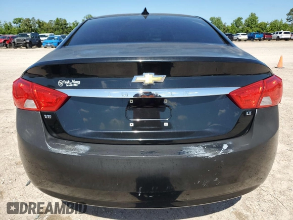 2017 Chevrolet Impala LT with VIN 1G1105S39HU128629, listed as a Copart auction lot 56636595 with 97,178 mi miles and Salvage Title. Bid and sale history available at DreamBid. Image 6.