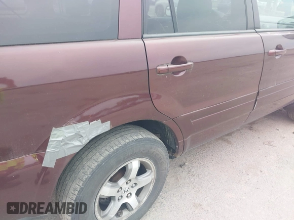 2007 Honda Pilot EX-L with VIN 2HKYF18597H513543, listed as a IAAI auction lot 42509483 with 201,778 mi miles and . Bid and sale history available at DreamBid. Image 6.