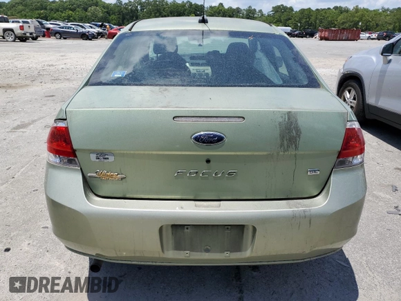 2008 Ford Focus SE with VIN 1FAHP35N18W287738, listed as a Copart auction lot 57053904 with 156,314 mi miles and Salvage Title. Bid and sale history available at carsss.com. Image 6.