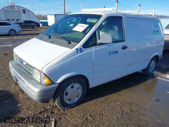 1997 Ford Aerostar z VIN 1FTDA14U2VZB12139, wystawiony jako IAAI lot #41570639 z przebiegiem 208 814 mil mil oraz . Historia ofert i sprzedaży dostępna na DreamBid. Obrazek 2.