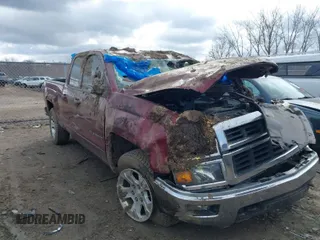2015 Chevrolet Silverado 1500 LT with VIN 1GCVKREC2FZ223099, listed as a IAAI auction lot 41868244 with 1 mi miles. Bid and sale history available at carsss.com. Image 1.