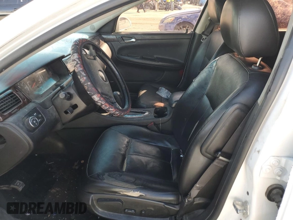 2013 Chevrolet Impala LTZ with VIN 2G1WC5E38D1233368, listed as a Copart auction lot 48573165 with Not Provided miles and Salvage Title. Bid and sale history available at DreamBid. Image 7.