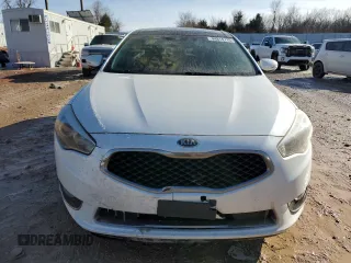 2014 Kia Cadenza Premium with VIN KNALN4D79E5131335, listed as a Copart auction lot 44814715 with 121,479 mi miles and Salvage Title. Bid and sale history available at carsss.com. Image 5.