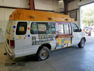 2001 Ford Econoline Passenger XL with VIN 1FBSS31LX1HA03315, listed as a Copart auction lot 65772875 with 108,184 mi miles and Clean title. Bid and sale history available at DreamBid. Image 3.