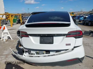 2023 Tesla Model X Plaid with VIN 7SAXCBE63PF405105, listed as a IAAI auction lot 41876918 with 22,475 mi miles and . Bid and sale history available at DreamBid. Image 17.