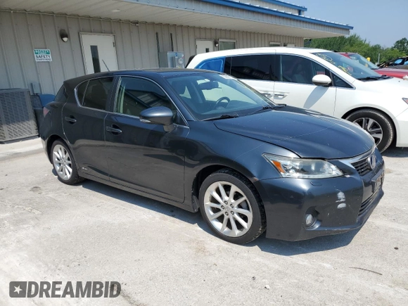 2011 Lexus CT 200h with VIN JTHKD5BH4B2045199, listed as a Copart auction lot 59996735 with 163,167 mi miles and Clean title. Bid and sale history available at DreamBid. Image 4.
