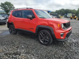 2021 Jeep Renegade 80th Anniversary with VIN ZACNJDBB8MPM68757, listed as a Copart auction lot 64491365 with 58,111 mi miles and Salvage title. Bid and sale history available at DreamBid. Image 4.