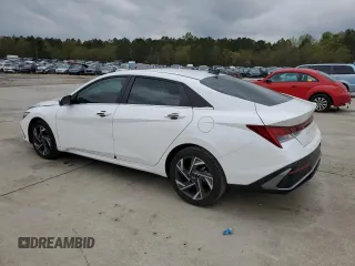 2024 Hyundai Elantra Limited with VIN KMHLP4DG7RU793239, listed as a Copart auction lot 50755805 with 2,535 mi miles and Salvage Title. Bid and sale history available at DreamBid. Image 2.