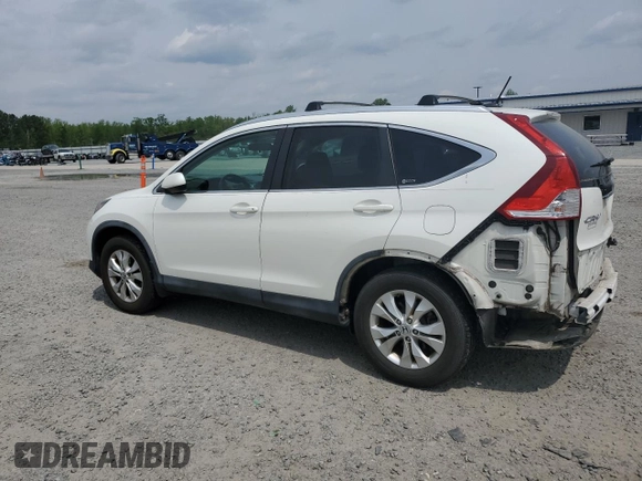 2012 Honda CR-V EX-L with VIN 5J6RM4H74CL060607, listed as a Copart auction lot 52806065 with 132,045 mi miles and Salvage Title. Bid and sale history available at carsss.com. Image 2.