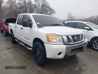 2011 Nissan Titan SL with VIN 1N6AA0EC8BN317497, listed as a IAAI auction lot 41443597 with 202,622 mi miles. Bid and sale history available at carsss.com. Image 1.