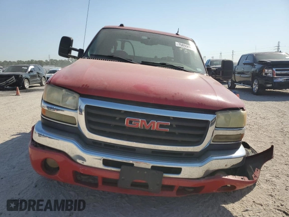 2005 GMC Sierra 2500HD SLT z VIN 1GTHK23275F841193, wystawiony jako Copart lot #75855694 z przebiegiem 288 414 mil mil oraz Szkoda całkowita • Salvage title. Historia ofert i sprzedaży dostępna na DreamBid. Obrazek 5.
