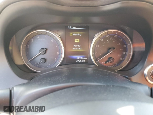 2017 Infiniti Q50 Premium с VIN JN1EV7AP1HM732916, выставлен на аукционе Copart как лот 57549395 с пробегом 86 913 миль миль и Списание • Salvage title. История ставок и продаж доступна на DreamBid. Изображение 9.