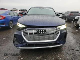 2021 Audi e-tron Sportback Prestige with VIN WA13AAGE2MB020112, listed as a Copart auction lot 44915684 with 35,147 mi miles and . Bid and sale history available at DreamBid. Image 5.