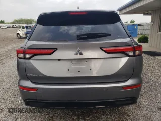2022 Mitsubishi Outlander SE with VIN JA4J4UA81NZ090275, listed as a Copart auction lot 53905275 with 55,259 mi miles and Salvage title. Bid and sale history available at DreamBid. Image 6.