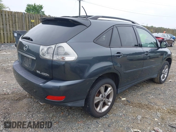 2006 Lexus RX 400h with VIN JTJHW31U460043430, listed as a IAAI auction lot 42622044 with 297,820 mi miles and . Bid and sale history available at DreamBid. Image 4.
