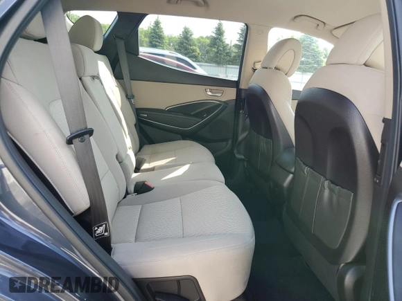 2017 Hyundai Santa Fe 2.4L with VIN 5NMZUDLB1HH005770, listed as a Copart auction lot 60734225 with 58,597 mi miles and Clean title. Bid and sale history available at DreamBid. Image 11.