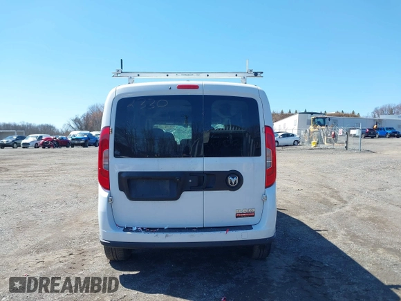 2016 Ram ProMaster City Cargo Tradesman SLT with VIN ZFBERFBT4G6C56452, listed as a IAAI auction lot 41932330 with 215,260 mi miles and . Bid and sale history available at DreamBid. Image 16.