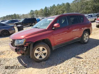 2017 Jeep Compass High Altitude with VIN 1C4NJCEA3HD151540, listed as a Copart auction lot 50071825 with 125,556 mi miles and Salvage title. Bid and sale history available at DreamBid. Image 1.
