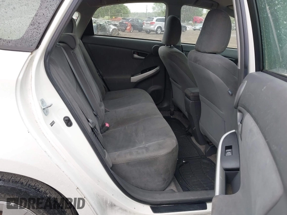 2010 Toyota Prius II with VIN JTDKN3DUXA5025517, listed as a IAAI auction lot 42201037 with 69,872 mi miles and . Bid and sale history available at carsss.com. Image 8.