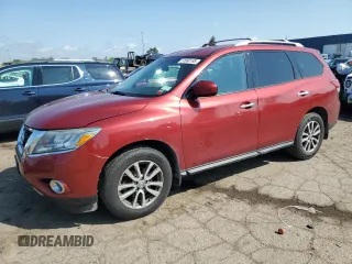 2016 Nissan Pathfinder SV с VIN 5N1AR2MM4GC657374, выставлен на аукционе Copart как лот 57080195 с пробегом 92 296 миль миль и Чистый • Clean title. История ставок и продаж доступна на DreamBid. Изображение 1.