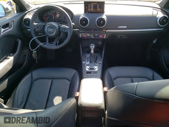 2020 Audi A3 Sedan S line Premium Plus with VIN WAUJEGFF0LA027074, listed as a Copart auction lot 50631724 with 14,833 mi miles. Bid and sale history available at carsss.com. Image 8.