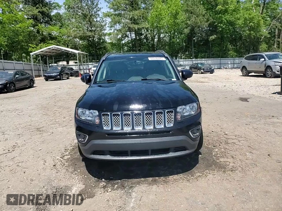 2017 Jeep Compass High Altitude with VIN 1C4NJDEB4HD190216, listed as a Copart auction lot 53316325 with 93,977 mi miles and Salvage title. Bid and sale history available at DreamBid. Image 14.