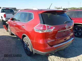 2016 Nissan Rogue SL with VIN 5N1AT2MTXGC866420, listed as a IAAI auction lot 41868507 with 151,218 mi miles. Bid and sale history available at carsss.com. Image 3.