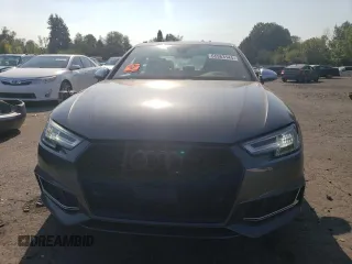 2018 Audi S4 Premium Plus with VIN WAUB4AF44JA019933, listed as a Copart auction lot 65963144 with 45,694 mi miles and Salvage Title. Bid and sale history available at carsss.com. Image 5.