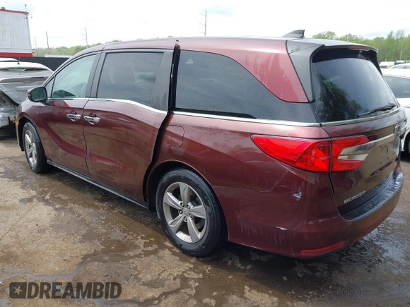 2018 Honda Odyssey EX with VIN 5FNRL6H56JB015557, listed as a IAAI auction lot 42112667 with Not provided miles and . Bid and sale history available at DreamBid. Image 3.