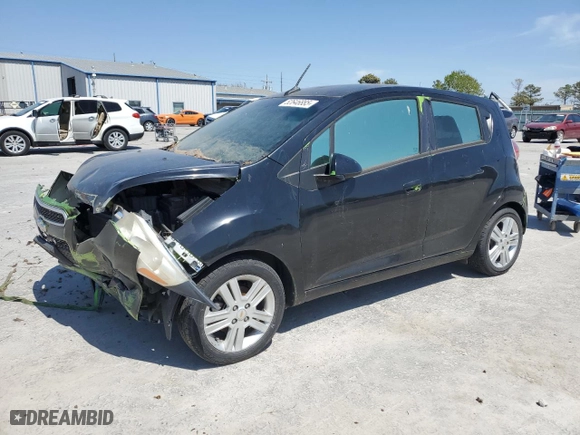 2014 Chevrolet Spark LS with VIN KL8CB6S92EC496438, listed as a Copart auction lot 52646885 with 0 mi miles and Clean Title. Bid and sale history available at carsss.com. Image 1.