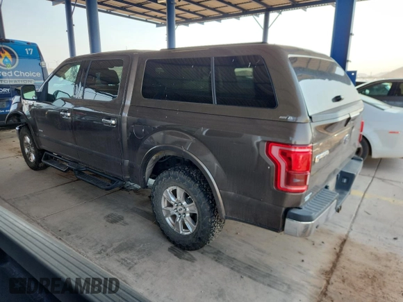 2015 Ford F-150 XLT with VIN 1FTEW1EG0FKD89591, listed as a Copart auction lot 64042555 with 98,638 mi miles and Salvage title. Bid and sale history available at DreamBid. Image 2.