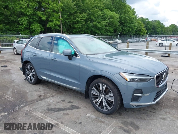 2022 Volvo XC60 Inscription z VIN YV4062RL6N1954497, wystawiony jako IAAI lot #42243369 z przebiegiem 38 043 mil mil oraz . Historia ofert i sprzedaży dostępna na DreamBid. Obrazek 1.