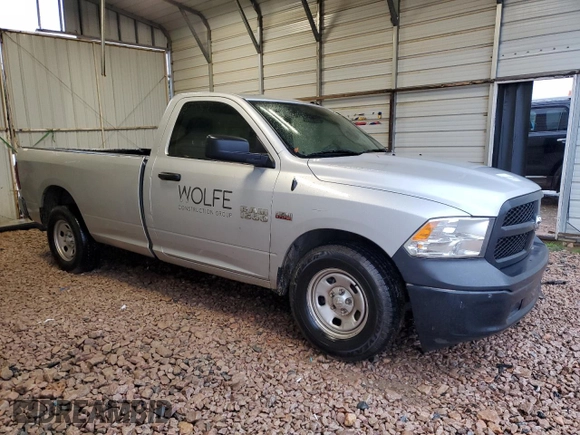 2017 Ram 1500 Tradesman with VIN 3C6JR6DTXHG790939, listed as a Copart auction lot 84028734 with 187,149 mi miles and Salvage title. Bid and sale history available at DreamBid. Image 4.