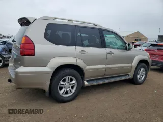 2004 Lexus GX 470 z VIN JTJBT20X740033069, wystawiony jako Copart lot #56011045 z przebiegiem 263 891 mil mil oraz Tytuł czysty. Historia ofert i sprzedaży dostępna na DreamBid. Obrazek 3.
