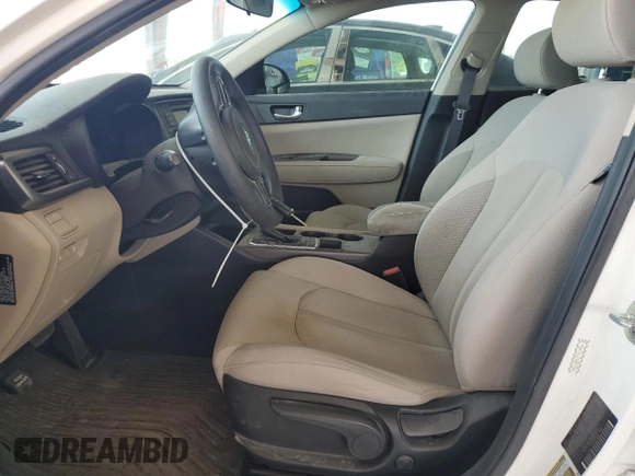 2016 Kia Optima LX with VIN KNAGT4L31G5071561, listed as a Copart auction lot 55456545 with 65,133 mi miles and Salvage Title. Bid and sale history available at carsss.com. Image 7.