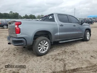 2020 Chevrolet Silverado 1500 Custom with VIN 3GCPWBEK7LG374754, listed as a Copart auction lot 79290414 with 100,469 mi miles and Clean Title. Bid and sale history available at carsss.com. Image 3.