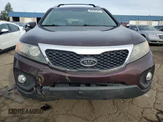2012 Kia Sorento EX with VIN 5XYKUDA21CG201442, listed as a Copart auction lot 80690424 with 103,040 mi miles and Salvage Title. Bid and sale history available at carsss.com. Image 5.