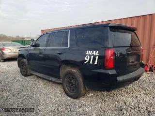 2020 Chevrolet Tahoe Commercial with VIN 1GNLCDEC9LR108980, listed as a Copart auction lot 50940795 with 65,738 mi miles and Salvage Title. Bid and sale history available at carsss.com. Image 2.