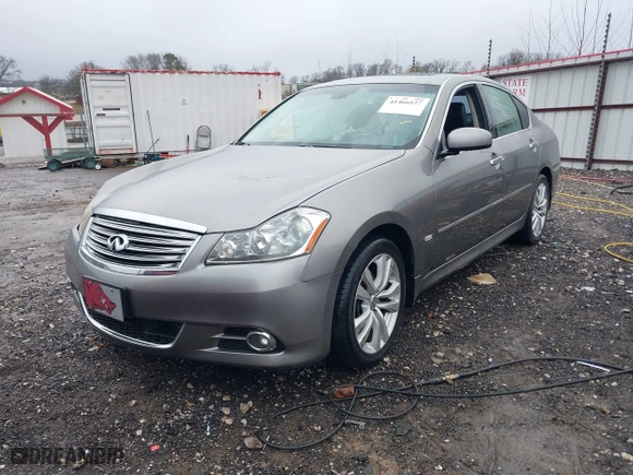 2008 Infiniti M35 with VIN JNKAY01F98M652053, listed as a IAAI auction lot 41466127 with 173,550 mi miles. Bid and sale history available at carsss.com. Image 18.